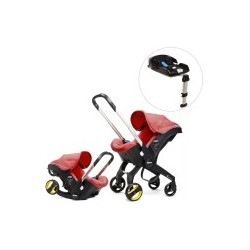 Doona Car Seat ,from car seat to stroller in seconds Black  and  Isofix base