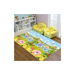 comflor แผ่นรองคลาน PVC ขนาด 210 x 140 x 1.3 ซม. ลายปิงโกเฟรนด์ส - A-Z