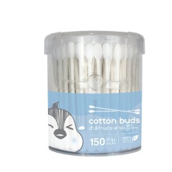 Little Penguin - ลิตเติ้ลเพนกวิน สำลีก้านหัวขนาดใหญ่