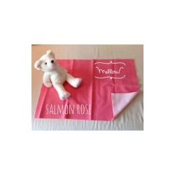 Mellow Quick dry ผ้ารองกันฉี่ ผ้ารองกันน้ำ 100% SIZE L (100x140 CM) Salmon Rose