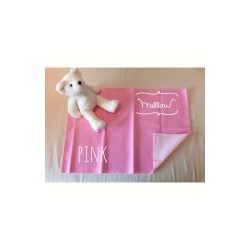 Mellow Quick dry ผ้ารองกันฉี่ ผ้ารองกันน้ำ 100% SIZE L (100x140 CM) Pink