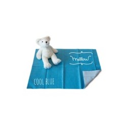Mellow Quick dry ผ้ารองกันฉี่ ผ้ารองกันน้ำ 100% SIZE S (50x70 CM) Cool Blue