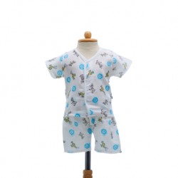 Shawn's Baby Short sleeve shirt with shorts Animal cartoon (size S)