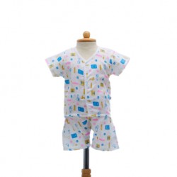 Shawn's Baby Short sleeve shirt with shorts Cartoon Tools (size M)