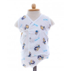 Shawn's Baby Baby Sleeveless Diaper Suite Bee catoon