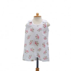 Shawn's Baby  Baby Sleeveless Dress Pink Cartoon Giraffe