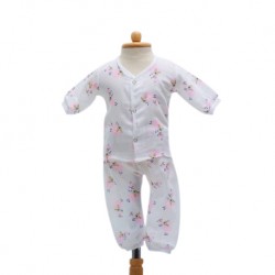 Shawn's Baby Long sleeved shirt with trousers Pink Sheep Cartoon