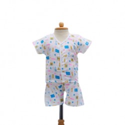 Shawn's Baby Short sleeve shirt with shorts Cartoon Tools (size S)