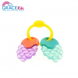 Gracekids Soft Silicone Teether With Aqua (Grapes)