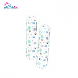 Gracekids ปลอกหมอนข้างไซด์M Pooh Lets Fly a kite(White)(15*23)