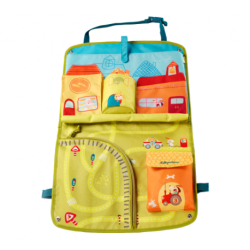 Lilliputiens กระเป๋าใส่ของในรถ Forest car organiser panel