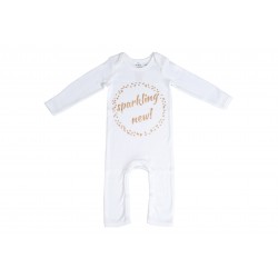 Niovi Organics "Sparkling New" Growsuit (White/Gold)