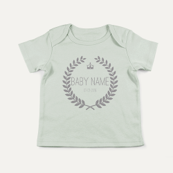 PREVAA BABY SHIRT Design Feather Ring 