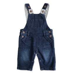 Me and Henry Blue Washed Overall