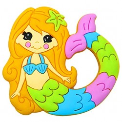 Funzone Mermaid Silicone Teether Toy
