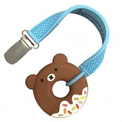 Funzone Mini Bear Teether & Strap Set