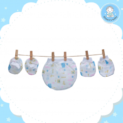 Shawn's Baby Baby Hat,Glove,Sock Tools Cartoon (Blue,Pink)