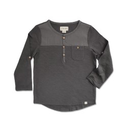 Me and Henry Grey Jersey Round Neck Shirt