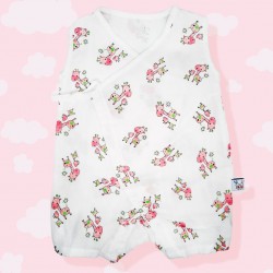 MoMo Angle Body suit Organic (Pink Giraff)