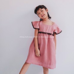 Allday Dress Pom-Pom size 2-3 y
