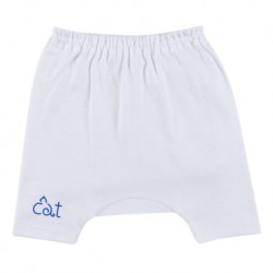 Palette of Apparel - กางเกงขา 4 ส่วนเด็กแรกเกิด สีน้ำเงิน