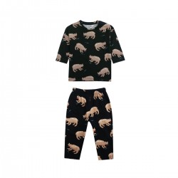 QueenCows Kids ชุดเซ็ตน่ารัก Fred JPS Set (Brown)