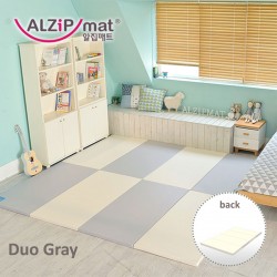 Alzipmat เบาะรองคลาน size S 120x200x4cm สี Duo Gray