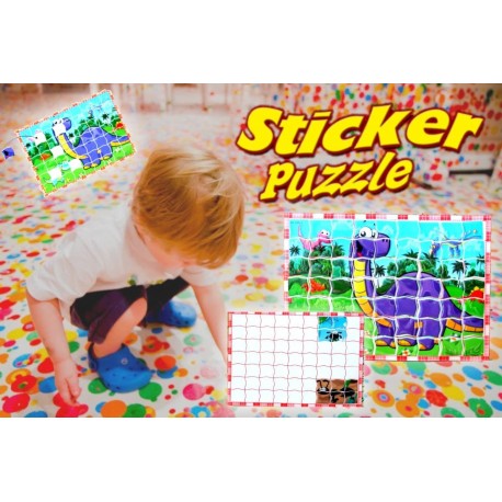 Castle of Toy Sticker Puzzle