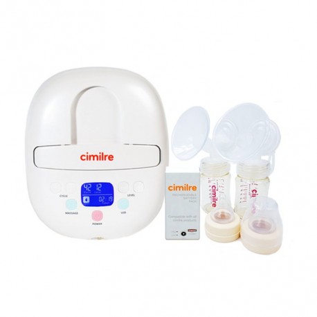 Cimilre S3 Dual Electric Breast Pump with Battery (Hospital Quality)
