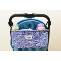 Leeya กระเป๋าใส่ของติดรถเข็นเด็ก - Storage Bag for Stroller - Blue Waves