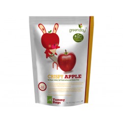 Greenday กรีนเดย์ ฟรุ๊ตฟาร์ม แอปเปิ้ลกรอบ (4 ห่อเล็กในห่อใหญ่) 44g. 
