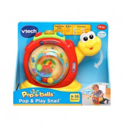 Vtech ของเล่นอิเล็กโทรนิกส์เสิมพัฒนาการเด็กรูปหอยทาก Pop & Play Snail