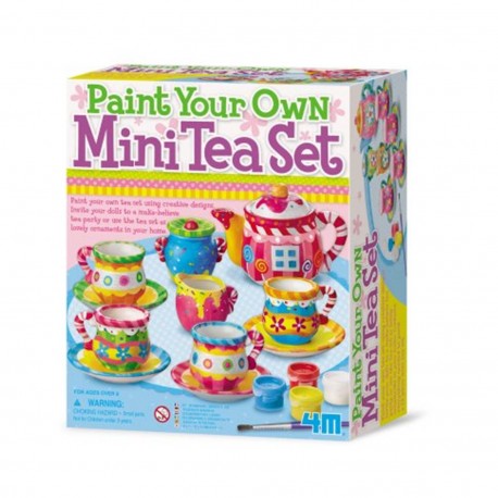4M ของเล่น Paint Your Own-Mini Tea Set