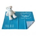 Mellow Quick dry Pee Pads, Waterproof Fabric 100% SIZE S (50x70 CM) Cool Blue