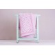 Minene Winter Reversible Blanket  Pink Floral