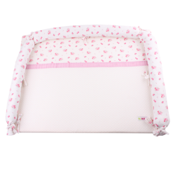 Minene Padded Changing Mat Cream Floral