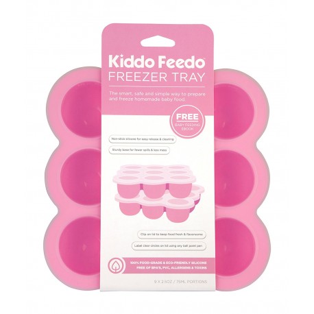 Kiddo Feedo Freezer Tray (Pink)