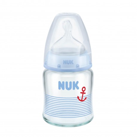 NUK Glass bottle  FC+ 120ml. S1 M