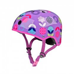 Micro Helmet Floral Purple S V2