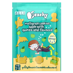 Peachy Cereal cookies apples mixed quinoa flax seed 1 bags (R18)