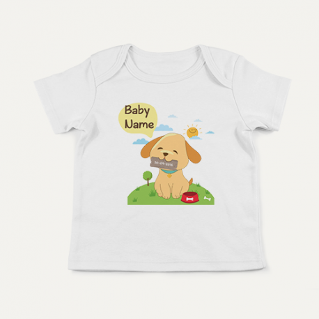 PREVAA BABY SHIRT Design Baby Dog 
