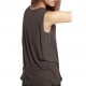 QueenCows เสื้อให้นม : Cora Knit Vest (Brown)