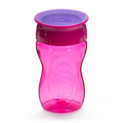 WOW Gear training cup WOW Kids Spill free 360drinking 296ml (Pink)