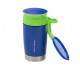 WOW Gear Stainless Steel WOW Sports Spill free 360drinking 300ml (Blue)